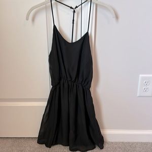 Black Tobi Short Dress